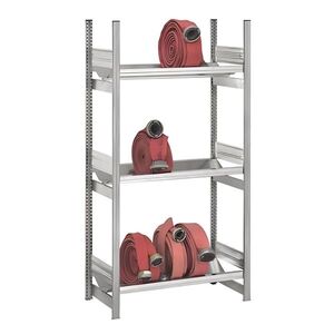 Feuerwehr Schlauchregal 3 Ebenen 2000x1060x535 mm