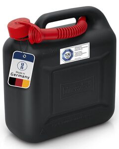 Kraftstoffkanister STANDARD 10 L, schwarz, HD-PE, UN-Zulassung