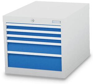 Bedrunka+Hirth Schubladenschrank T736 5 Schubladen B/T/H 555x736x519 mm