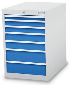 Bedrunka+Hirth Schubladenschrank T736 7 Schubladen B/T/H 555x736x819 mm