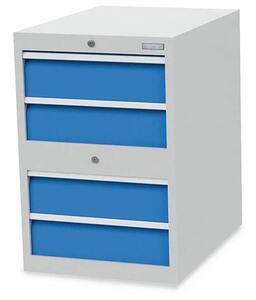 Bedrunka+Hirth Schubladenschrank T736 4 Schubladen B/T/H 555x736x819 mm