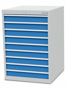 Wachter Schubladenschrank T736 9 Schubladen B/T/H 705x736x1019 mm