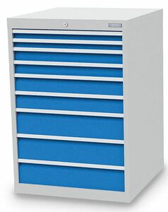 Wachter Schubladenschrank T736 9 Schubladen B/T/H 705x736x1019 mm