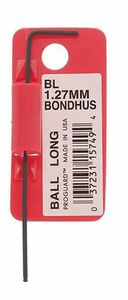 Inbusschlssel | Winkelschlssel Balldriver 1,27 mm - Metrisch