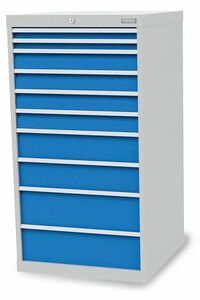 Wachter Schubladenschrank T736 10 Schubladen B/T/H 705x736x1319 mm
