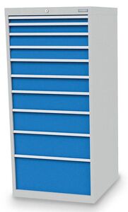 Bedrunka+Hirth Schubladenschrank T736 10 Schubladen B/T/H 705x736x1519 mm