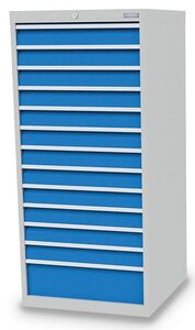 Bedrunka+Hirth Schubladenschrank T736 13 Schubladen B/T/H 705x736x1519 mm