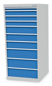 Bedrunka+Hirth Schubladenschrank T736 10 Schubladen B/T/H 705x736x1519 mm