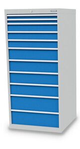 Bedrunka+Hirth Schubladenschrank T736 11 Schubladen B/T/H 705x736x1519 mm