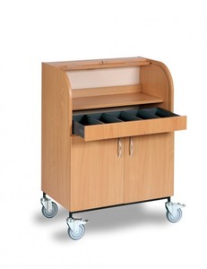 Servicestation fahrbar 815 x 520 x 1190 mm