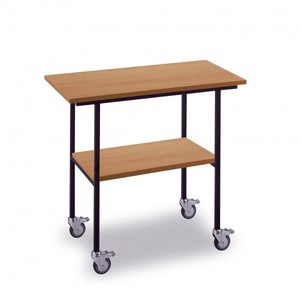 Beistelltisch fahrbar 800 x 400 x 740 mm