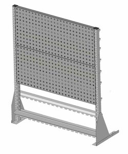 Tisch-Standregal unbest�ckt 1030x1250 mm