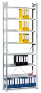 Aktenregal 8 Ebenen H/B/T 2700x810x335 mm