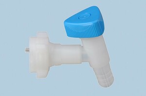 Ablasshahn PROFI mit Verschraubung S38, natur