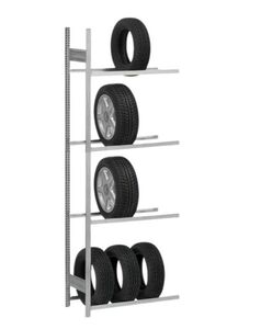 Reifenregal 4 Ebenen H/B/T 2500/1010/435 mm