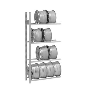 Felgenregal | Anbauregal 4 Ebenen H/B/T 2000/1010/335 mm