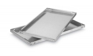 Fachboden f�r Steckregal B/T/H 750x300-600x25 mm, verzinkt