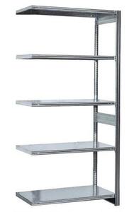 Fachbodenregal 5 Ebenen H/B/T 2000x1310x335-835 mm
