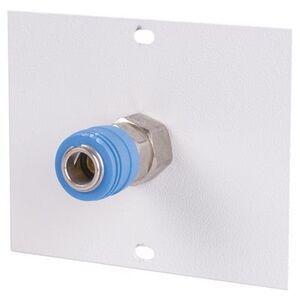 Abdeckblech inkl. Druckluftanschluss 1/2 f�r Energiekanal