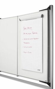 Papier-Klemmleiste fr Whiteboard, magnetisch