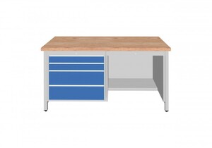 Werkbank | Kastenwerkbank 4 x Schublade B/T/H 1500x750x859 mm