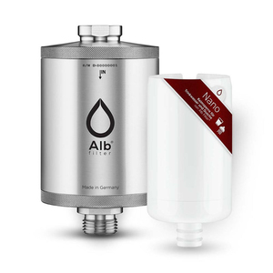 Alb Duschfilter Wasserfilter Dusche Nano (Edelstahl)