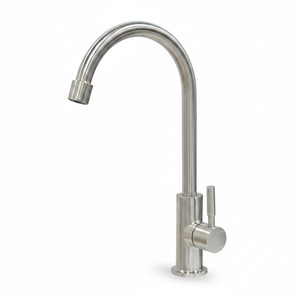 Edelstahl-Wasserhahn V2A - universell einsetzbar - hochwertige Handwerksqualit�t