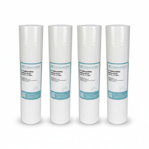 4 x Sediment Vorfilter - Grobfilter 10 Zoll 20 �m Polypropylene Wasserfilter - Sparangebot
