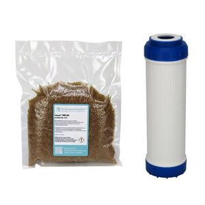 Mischbettharz - IONAC NM-60 - 750 ml + passende Filter Patrone 10 GRATIS
