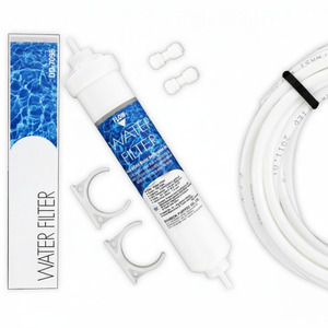 DD-7098 Wasserfilter + Schlauch, Halteklammern u. Verbinder GRATIS