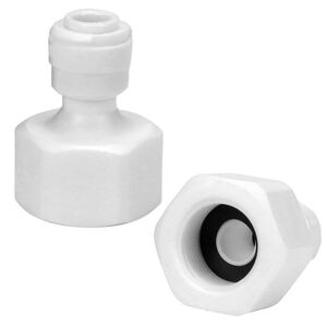 Adapter Hahnanschluss 3/8 IG auf 1/4 Schlauch QC zum stecken