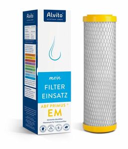 Alvito Wasserfilter ABF Primus EM - Aktivkohle Blockfilter - 0,45 m