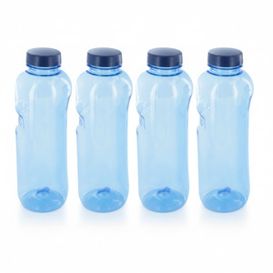 4 x 1,0 Tritan Trinkflasche Wasserflasche Flasche Sport Fahrrad BPA - frei