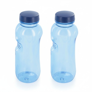 2 x 0,5L Trinkflasche Wasserflasche aus Tritan (BPA frei) Flasche