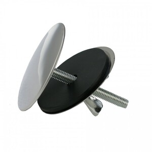 Blindstopfen Hahnlochstopfen Deckrosette Abdeckung ca. 44 mm, Niro poliert