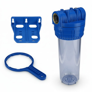 Wasser Filtergeh�use 10 3-teilig 1 IG Messing Vorfilter Brunnen + Mehrwegfilter