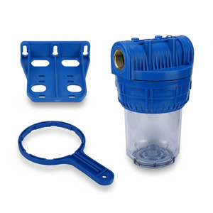 Wasser Filtergeh�use 5 3-teilig 3/4 IG Messing Vorfilter Brunnen Pool Garten