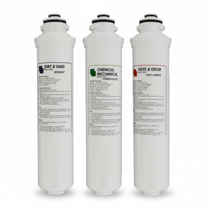 Slim Ersatzfiltersatz 3 teilig Umkehrosmose MF PP300