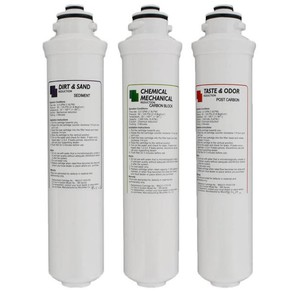 Slim Ersatzfiltersatz 3 teilig Umkehrosmose MF PP300