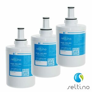 3x Seltino SSG-003 Samsung Khlschrankfilter kompatibel zu DA29-00003A/B (UV-Steril verpackt)