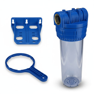 Brunnen Wasser Filter 10 Geh�use mit 1 IG Garten Pool mit 2x Eisenfilter