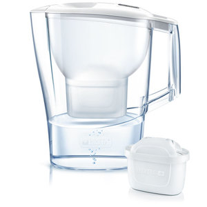 Brita Tischwasserfilter Kannenfilter fill&enjoy Aluna 2,4 L Cool weiss