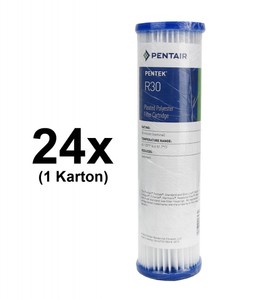 24x Pentair / Pentek R30 Pleated Polyester 9-3/4 30 m