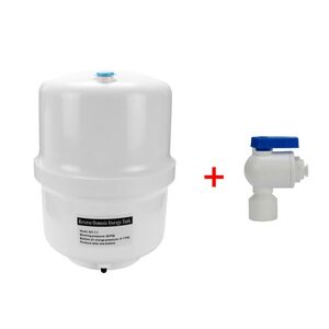 Wassertank Osmose aus Kunststoff 3,2 Gallonen ca. 12 Ltr. brutto - Vorratsbeh�lter + Tankhahn
