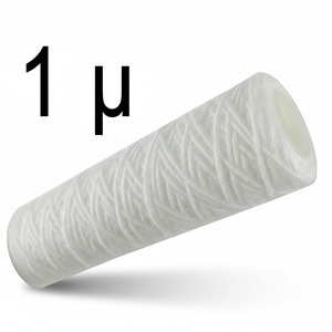 20 (Zoll) Sediment Wasserfilter gewickelt - Slim - 1 �m - aus Polypropylen