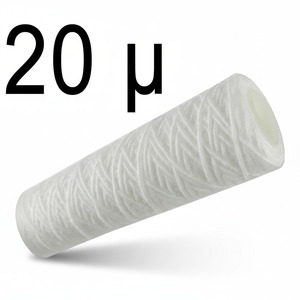 20 (Zoll) Sediment Wasserfilter gewickelt - Slim - 20 �m - aus Polypropylen