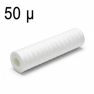 20 (Zoll) Sediment Wasserfilter gewickelt - Slim - 50 �m - aus Polypropylen
