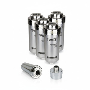 4x TWaLa Duschfilter Chrom Wasserfilter gegen Kalk/Chlor Shower filter AWF-SWR-P-ANM-M 