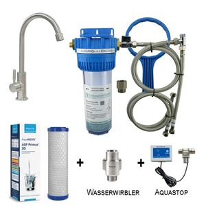 TWL Vario Filtersystem Safe-Premium-Plus mit Inline Wirbler 2.8, Primus SD und Aquastop