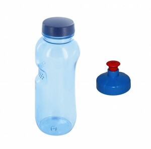 Original Kavodrink Tritan 0,5 L Trinkflasche Wasserflasche (BPA frei) + Trinkdeckel Push-Pull mit Trinknippel Flasche Sport